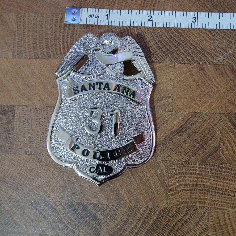 Santa Ana Police Badge